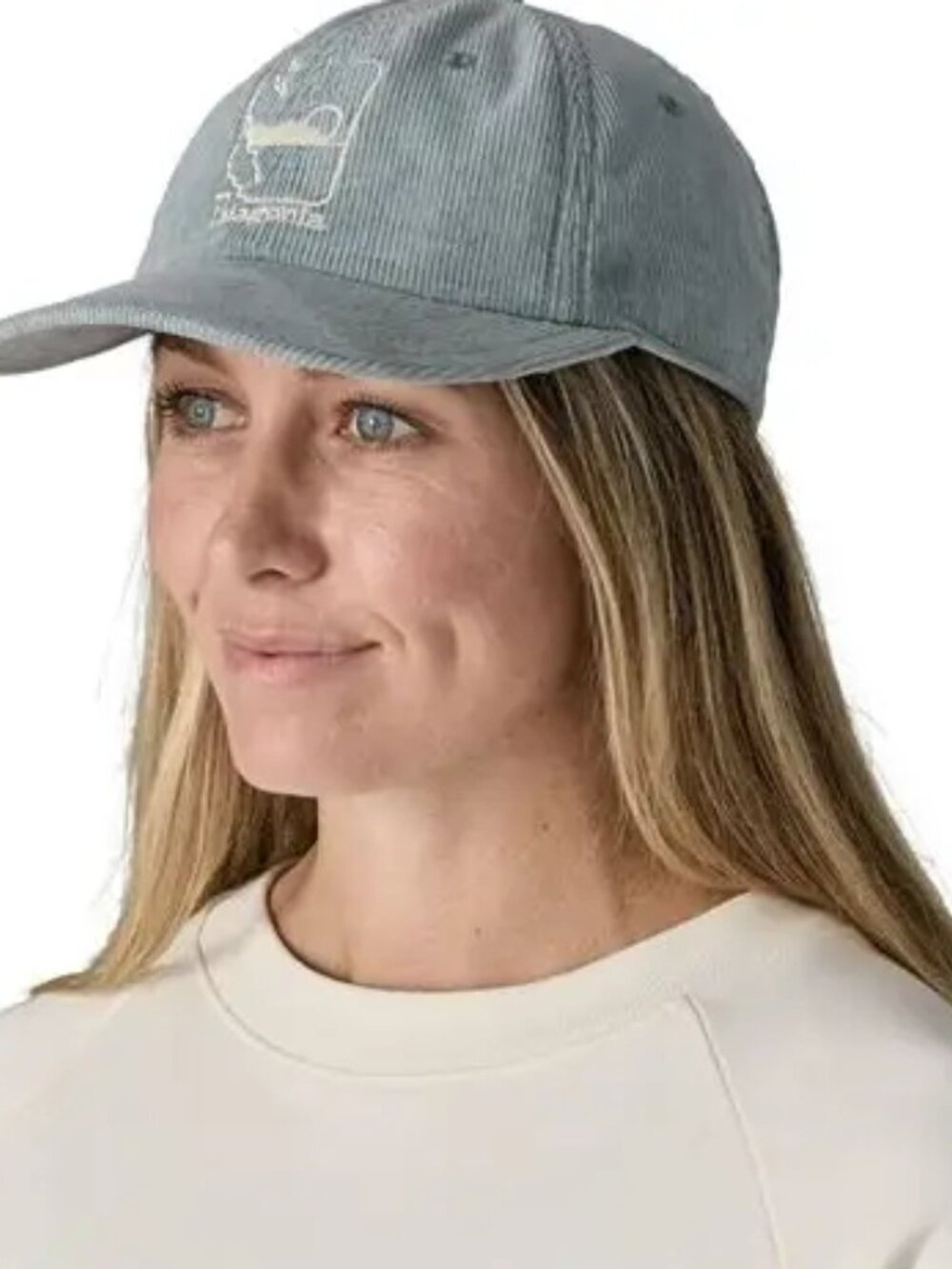 Patagonia Corduroy Cap Thermal Blue  Surf   NWT